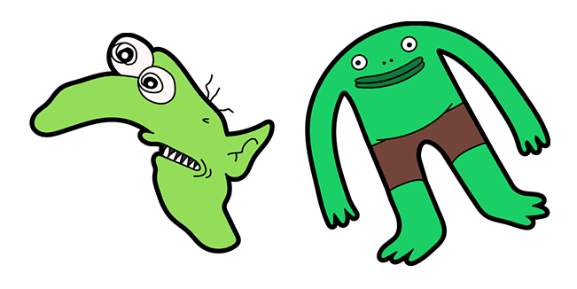 smiling friends jacob mr frog custom cursor