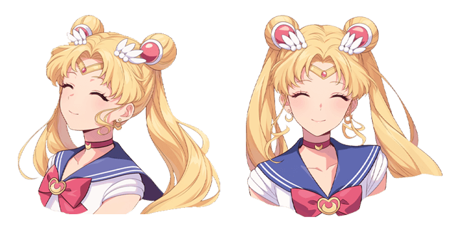 smiling sailor moon custom cursor