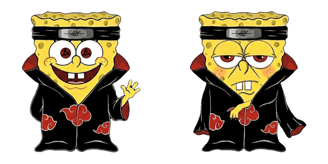 spongebob akatsuki custom cursor