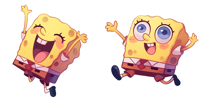 spongebob happy dance custom cursor