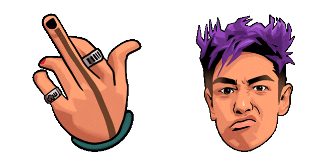 squid game thanos hand animated custom cursor