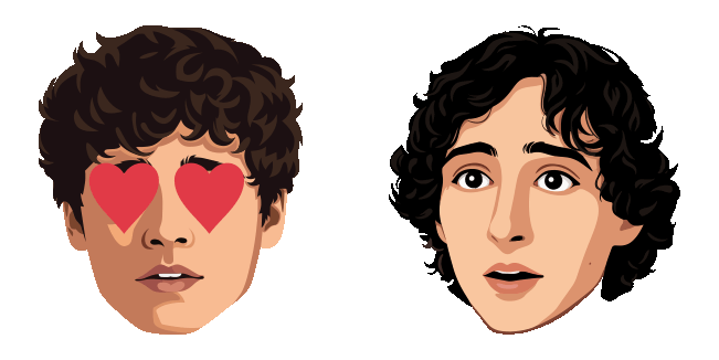 stranger things byler animated custom cursor