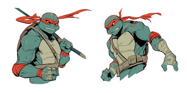 teenage mutant ninja turtles epic raphael custom cursor