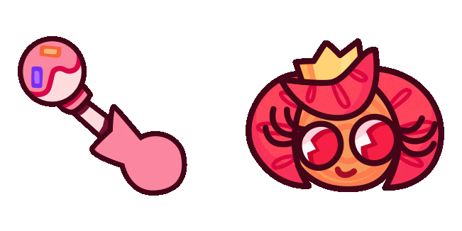 the amazing digital circus princess loolilalu animated custom cursor