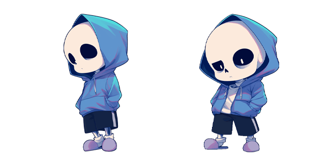 undertale chibi sans custom cursor