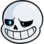 Undertale Sans Hand & Head