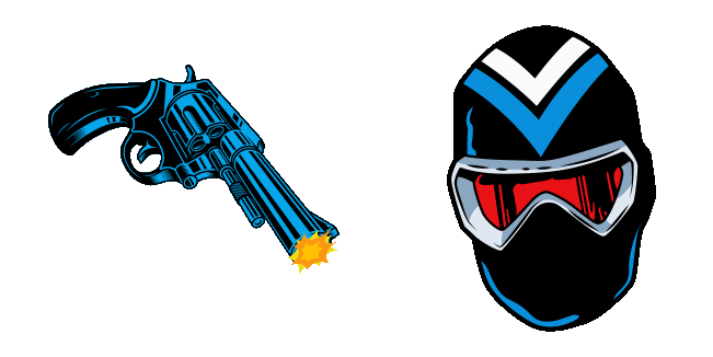 vigilante gun animated custom cursor