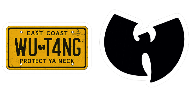 wu tang license plate & logo custom cursor