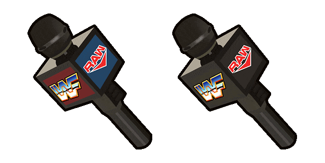 wwe mic animated custom cursor