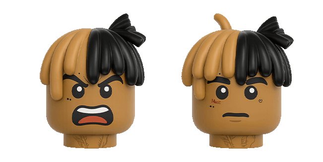 xxxtentacion lego face animated custom cursor