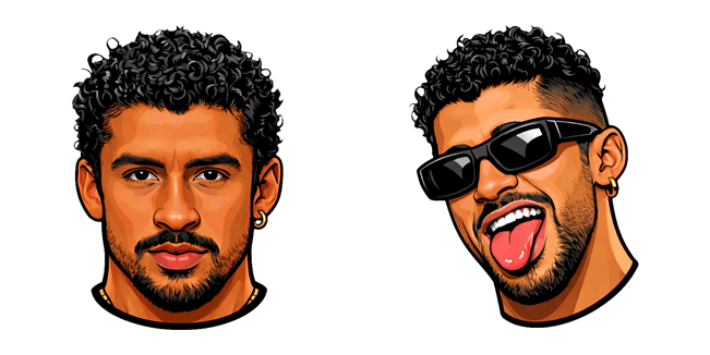 bad bunny custom cursor