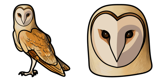 barn owl custom cursor