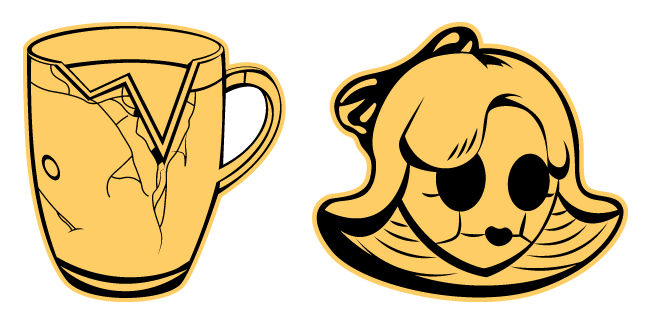 bendy and the ink machine betty cup custom cursor