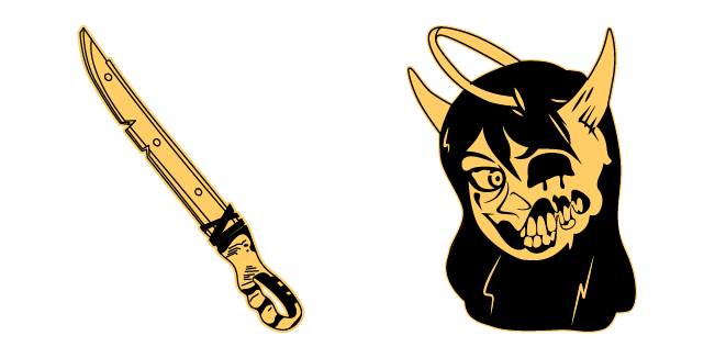 bendy and the ink machine twisted alice custom cursor