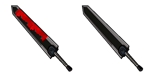 berserk dragon slayer animated custom cursor