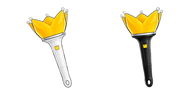 bigbang crown lightstick custom cursor