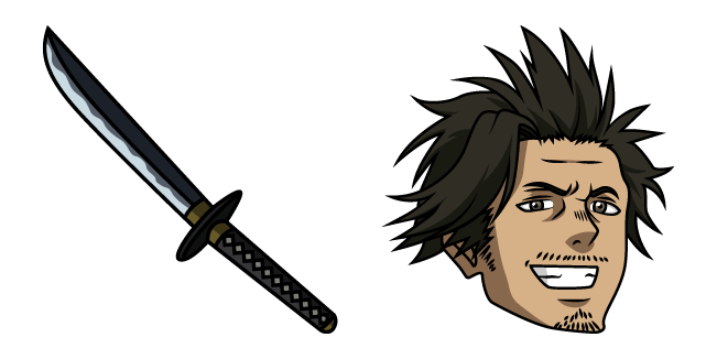 Naruto Ino Yamanaka & Kunai Cursor - Anime Cursor - Sweezy Cursors