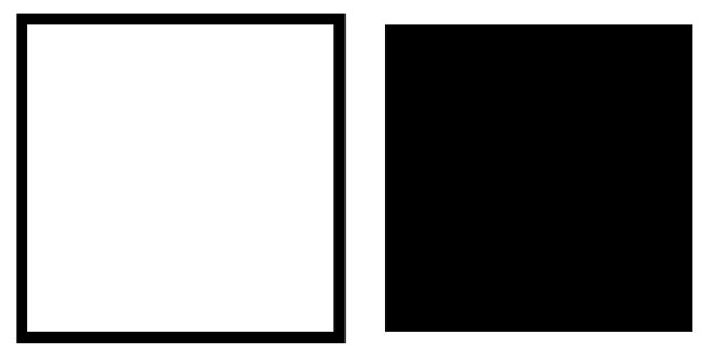 prank black white squares custom cursor