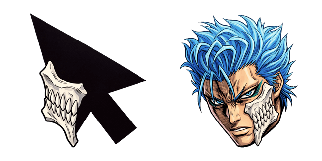bleach grimmjow jaegerjaquez hollow custom cursor
