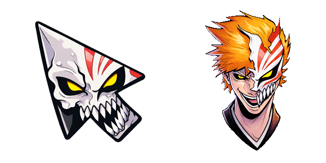 bleach ichigo hollow mask custom cursor