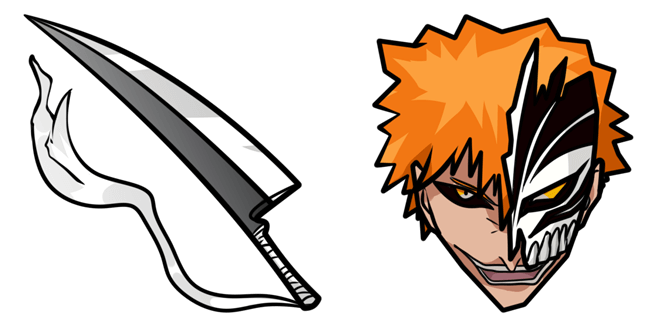 Bleach Ichigo Kurosaki Cursor - Anime Cursor - Sweezy Cursors