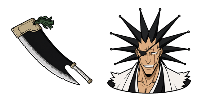 bleach tybw kenpachi zaraki nozarashi custom cursor