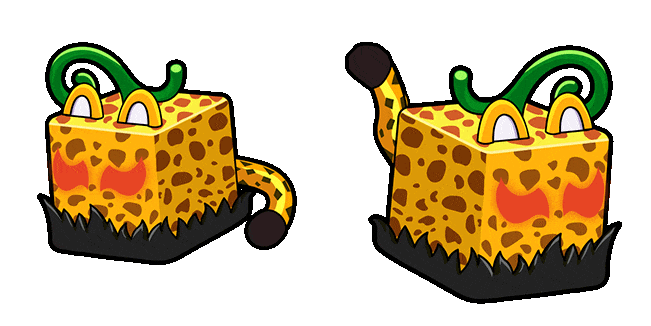 blox fruits leopard animated custom cursor