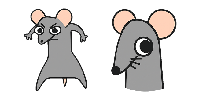 funny rat custom cursor