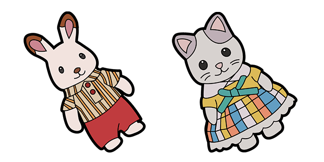 calico critters harlin monica custom cursor