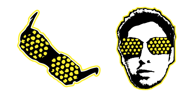 calvin harris glasses custom cursor