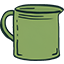 Camping Kettle & Enamel Mug