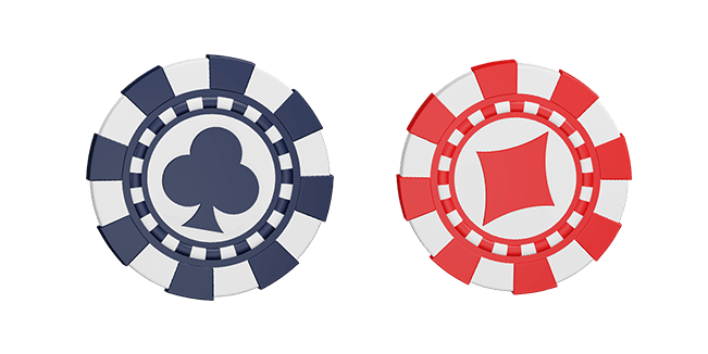 casino chip club & diamond 3D custom cursor