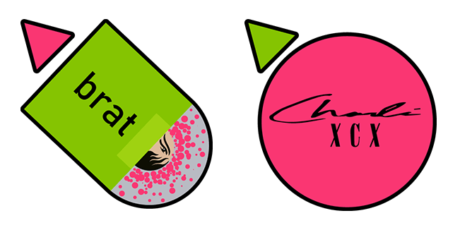 charli xcx brat custom cursor