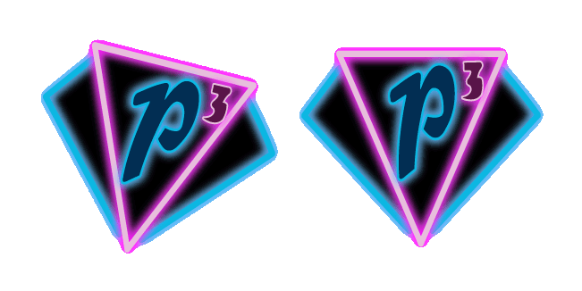 charmed p3 logo animated custom cursor