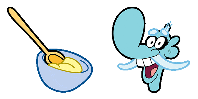 chowder mung daal animated custom cursor