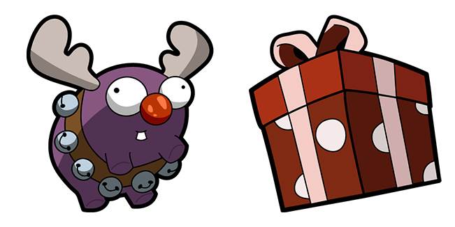christmas invader zim minimoose custom cursor