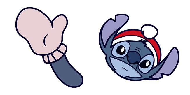 christmas stitch custom cursor