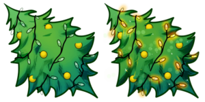 Christmas Cursor with Tree - Holidays Cursors - Sweezy Custom Cursors