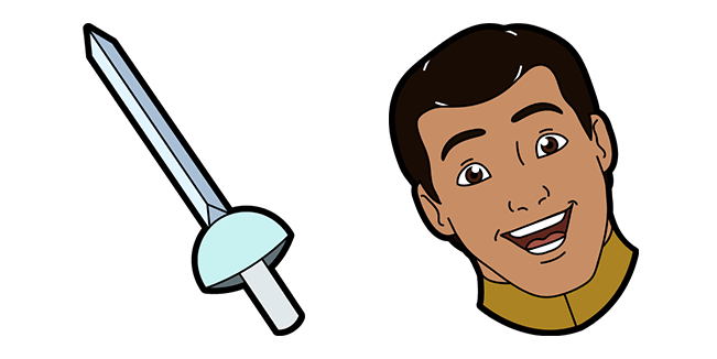 cinderella prince charming sword custom cursor