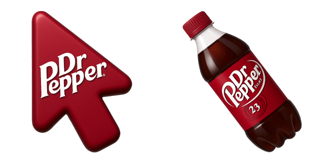 dr pepper 3d custom cursor