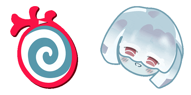 cookie run agar agar cookie animated custom cursor