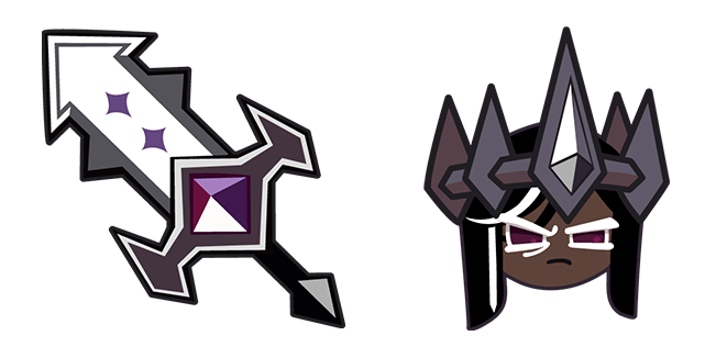 cookie run dark cacao cookie custom cursor