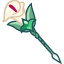 Cookie Run White Lily Cookie & Staff
