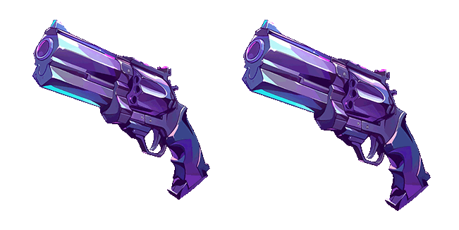 cool gaming revolver animated custom cursor