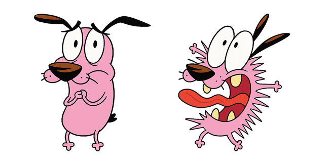 courage the cowardly dog custom cursor