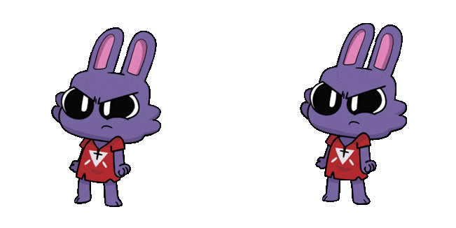 cult of the lamb angry rabbit animated custom cursor