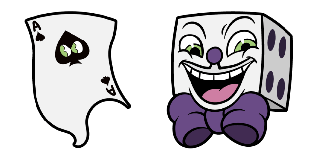 Cuphead King Dice cursor – Custom Cursor