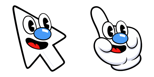 cuphead mugman set custom cursor