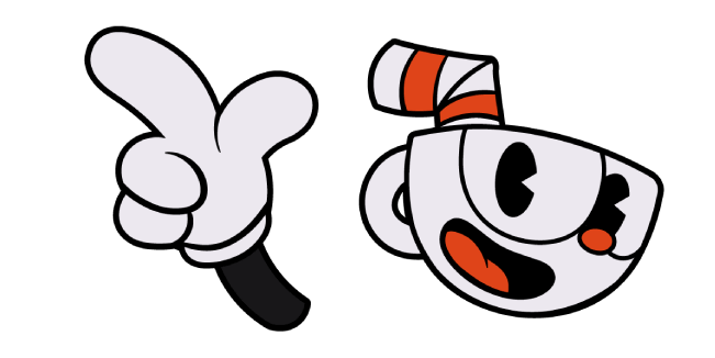 Cuphead King Dice cursor – Custom Cursor