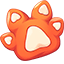 Cute Fox Head & Paw